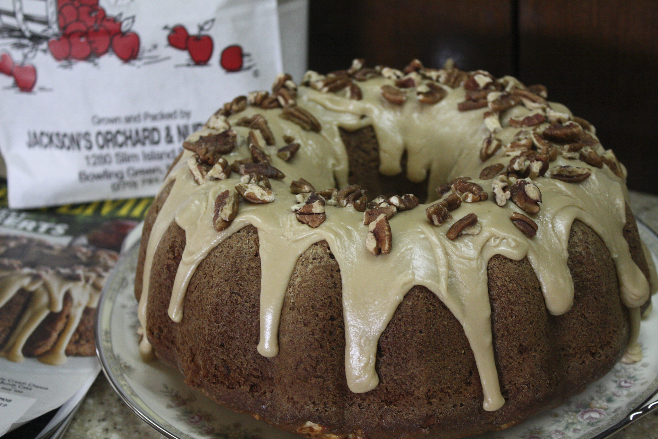 Apple Bundt Cake with Cream Cheese Swirl - Life In The Lofthouse